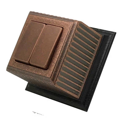 Roma Surface Rustic Copper Light Switch