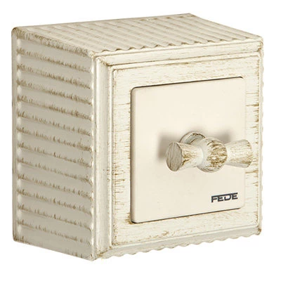 Roma Surface White Decape Light Switch