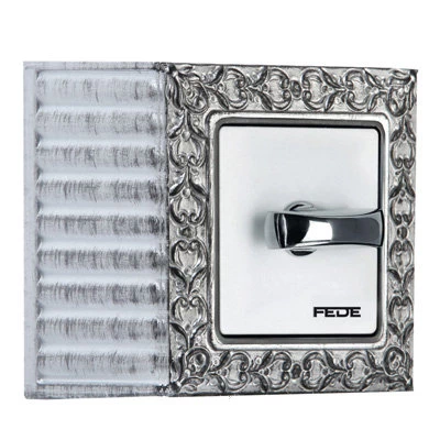 San Sebastian Surface Ornate Silver Sockets & Switches