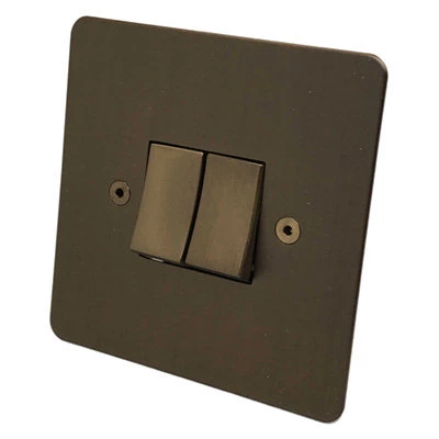 Seamless Bronze Antique Intermediate Switch and Light Switch Combination