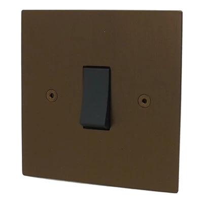 Seamless Square Bronze Antique Pulse | Retractive Switch