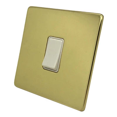 Screwless Classic Polished Brass Plug Socket with USB Charging ...