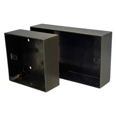 Antique Brass Solid Metal Surface Mount Boxes (Wall Boxes)