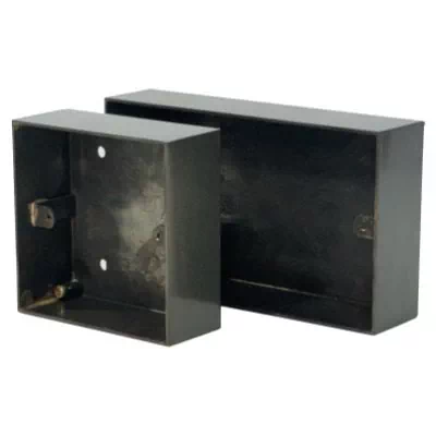 Old Bronze Solid Metal Surface Mount Boxes (Wall Boxes)