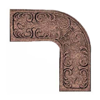 Surface System Ornate Rustic Copper Conduit Connector