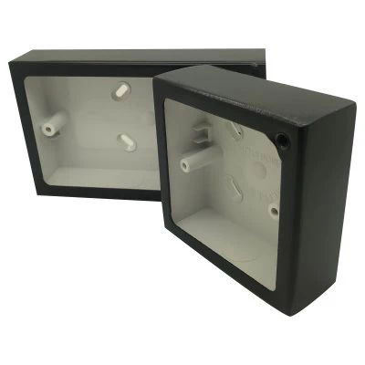 Black Surface Mount Boxes (Wall Boxes)