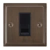 More information on the Art Deco Cocoa Bronze Art Deco Telephone Extension Socket