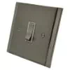 More information on the Art Deco Dual Satin | Polished Nickel Art Deco Dual Light Switch