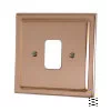 More information on the Art Deco Classic Grid Polished Copper Art Deco Classic Grid Grid Plates