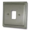 More information on the Art Deco Classic Grid Satin Nickel Art Deco Classic Grid Grid Plates