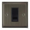 More information on the Art Deco Old Bronze Art Deco Telephone Extension Socket
