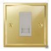 More information on the Art Deco Polished Brass Art Deco Telephone Extension Socket