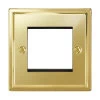 More information on the Art Deco Polished Brass Art Deco Modular Plate