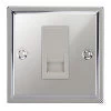 More information on the Art Deco Polished Chrome Art Deco Telephone Extension Socket
