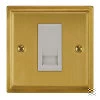 More information on the Art Deco Satin Brass Art Deco Telephone Extension Socket