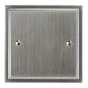 More information on the Art Deco Satin Chrome Art Deco Blank Plate