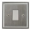 45 Amp Cooker Switch Small : White Trim