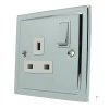 More information on the Art Deco Classic Polished Chrome Art Deco Classic Switched Plug Socket
