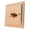 More information on the Art Deco Classic Polished Copper Art Deco Classic Push Light Switch