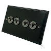4 Gang 2 Way Toggle Light Switches