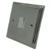 1 Gang 10 Amp 2 Way Light Switch : White Trim