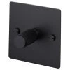 1 Gang 100W 2 Way LED Dimmer (60 - 250W) - Black Control