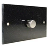 Black Granite / Satin Stainless Low Voltage Dimmer - 1