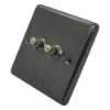 Classic Old Bronze Toggle (Dolly) Switch - 1