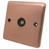 More information on the Classic Brushed Copper Classic TV Socket
