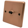 Classic Brushed Copper Toggle (Dolly) Switch - 1