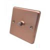 Classic Brushed Copper Intermediate Toggle (Dolly) Switch - 3