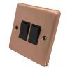 Classic Brushed Copper Light Switch - 2