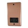 More information on the Classic Brushed Copper Classic Shaver Socket