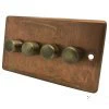 Classical Aged Burnished Copper LED Dimmer - 4