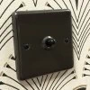 Classic Old Bronze Intermediate Toggle (Dolly) Switch - 1