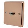 More information on the Classic Polished Copper Classic Satellite Socket (F Connector)