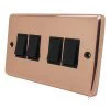 Classic Polished Copper Light Switch - 4