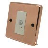 Classic Polished Copper PIR Switch - 1