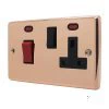 More information on the Classic Polished Copper Classic Cooker Control (45 Amp Double Pole Switch and 13 Amp Socket)