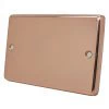 Double Blanking Plate Classic Polished Copper Blank Plate