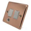 Classic Polished Copper Switched Fused Spur - 2