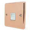 Classic Polished Copper Telephone Extension Socket - 3