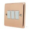 Classic Polished Copper Light Switch - 6