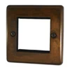 Classical Aged Burnished Copper Modular Plate - 1