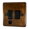 Classical Aged Burnished Copper Switched Fused Spur - 2
