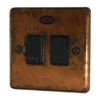 Classical Aged Burnished Copper Switched Fused Spur - 1