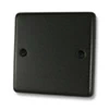 Single Blanking Plate Classical Black Graphite Blank Plate