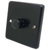 Classical Black Push Light Switch - 2