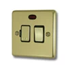 Classical Polished Brass Switched Fused Spur - 2