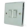 Classical Polished Chrome Light Switch - 2